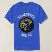 Silverback Gorilla Monkey Squad T-Shirt (Design vorne)