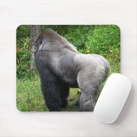 Silverback-Gorilla Mousepad (Mit Mouse)