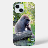 Silverback Gorilla Phone Case (Rückseite)