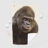 Silverback Gorilla Portrait Golfhandtuch (Insitu)