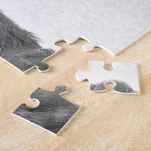 Silverback Gorilla Portrait, Jigsaw Puzzle (Seite)