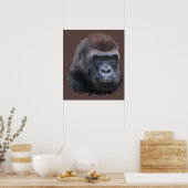 Silverback Gorilla Poster (Küche)