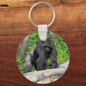 Silverback Gorilla Schlüsselanhänger (Vorderseite)