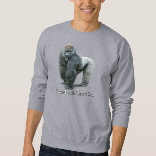 Silverback Gorilla Sweatshirt (Vorderseite)