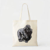 Silverback Gorilla Tragetasche (Vorne)