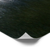 Silverback Gorilla und sein Deckblatt Poster (Ecke)