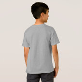 Silverback-Gorilla-Zoo-Tier scherzt Jungen T-Shirt (Schwarz voll)