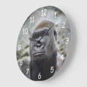 Silverback Große Wanduhr (Winkel)