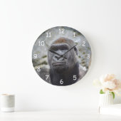 Silverback Große Wanduhr (Zuhause)