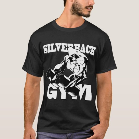 Silverback Gym Silverback Bodybuilding-Gymfans  T-Shirt (Vorderseite)