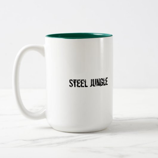 Silverback-Kaffee-Tasse Zweifarbige Tasse (Links)