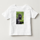 Silverback Lowland Gorilla, Gorilla Gorilla, Kleinkind T-shirt (Vorderseite)