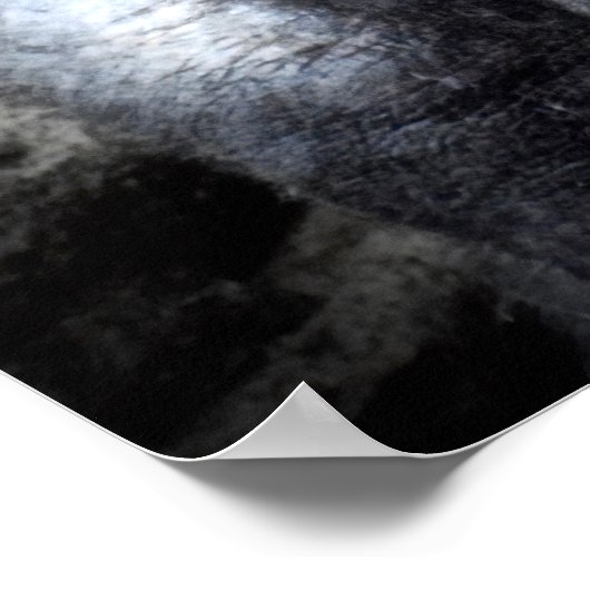 Silverback Mountain Gorilla Denken Poster (Ecke)