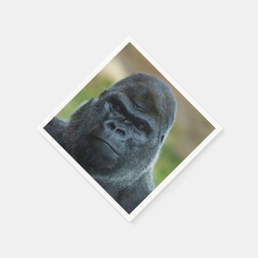 Silverback Serviette (Ecke)