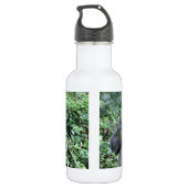 Silverbackgorillas Edelstahlflasche (Rückseite)