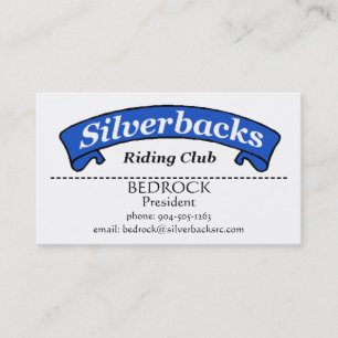 SilverBacks-Visitenkarte Visitenkarte