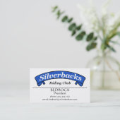 SilverBacks-Visitenkarte Visitenkarte (Stehend Vorderseite)