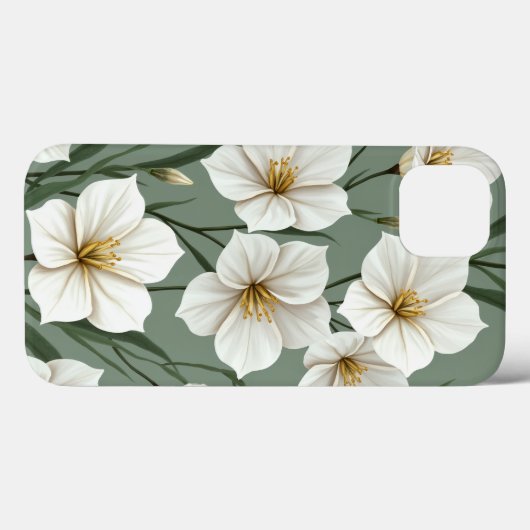 Silverbell iPhone Case (Rückseite (Horizontal))