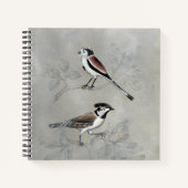 Silvered Aviary | Ein Paar Notizblock (Vorderseite)