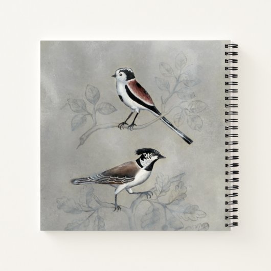 Silvered Aviary | Ein Paar Notizblock (Rückseite)