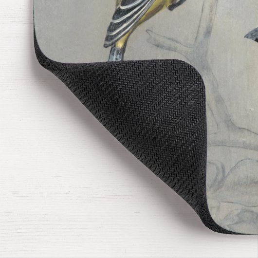 Silvered Aviary | Vogel Couple Mousepad (Ecke)