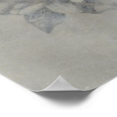 Silvered Aviary | Vogel Couple Poster (Ecke)