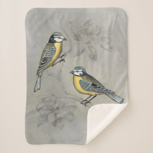 Silvered Aviary   Vogel Couple Sherpadecke