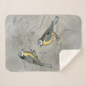 Silvered Aviary | Vogel Couple Sherpadecke (Vorderseite (Horizontal))