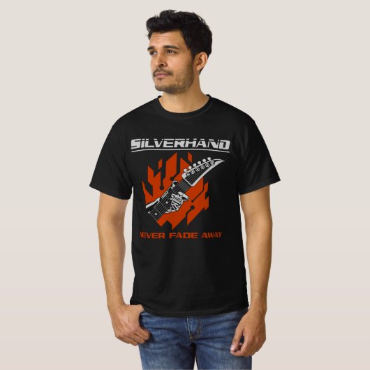 Silverhand verschwindet nie T-Shirt (Vorne ganz)