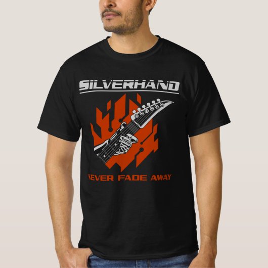 Silverhand verschwindet nie T-Shirt (Vorderseite)