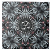 Silverina Om "Delica Keramik Tile Fliese (Vorderseite)