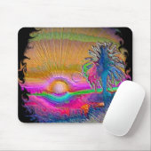 Silverlake Sunset 1 Negativ Mousepad (Mit Mouse)
