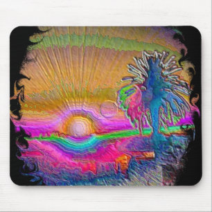 Silverlake Sunset 1 Negativ Mousepad