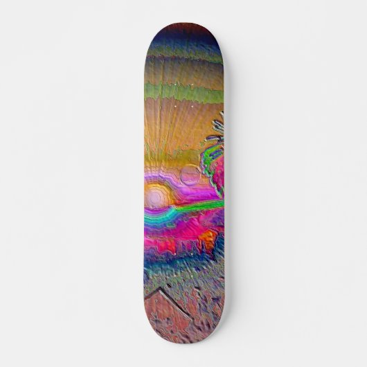 Silverlake Sunset 1 Skateboard (Vorne)