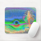 Silverlake Sunset Negativ Mousepad (Mit Mouse)