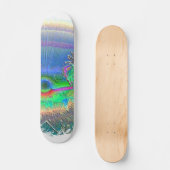 Silverlake Sunset Negative Oval Skateboard (Vorderseite)