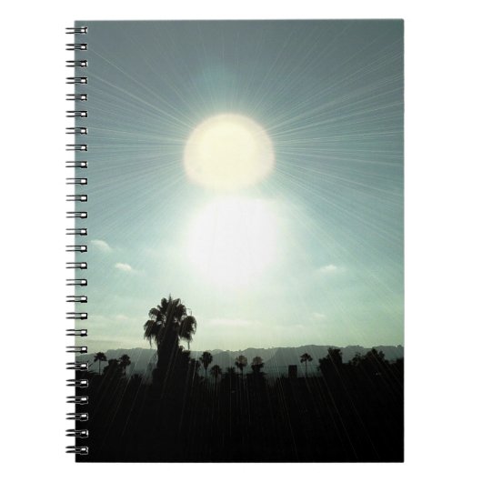 Silverlake Sunset Notizblock (Vorderseite)
