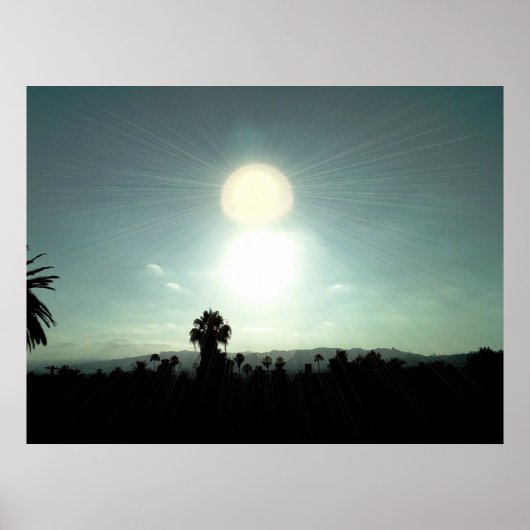 Silverlake Sunset Poster (Vorne)