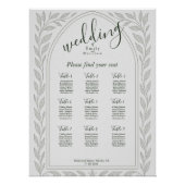 Silverleaf Elven Wedding Chart (Vorderseite)