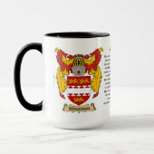 Silverman Familien-Wappen Tasse (Links)