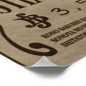 Silvers Rayleigh Dark King One Piece Wollte Bounty Poster (Ecke)