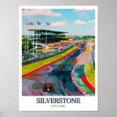 Silverstone Poster-Silverstone Druck - Silverstone Poster (Vorne)
