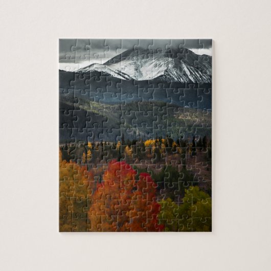 Silverthorne Berge in Colorado USA Puzzle (Vertikal)