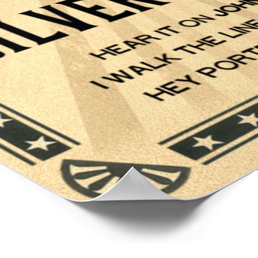 Silverton 1300 Verstärker-Poster Poster (Ecke)