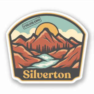Silverton, Colorado-Aufkleber Aufkleber