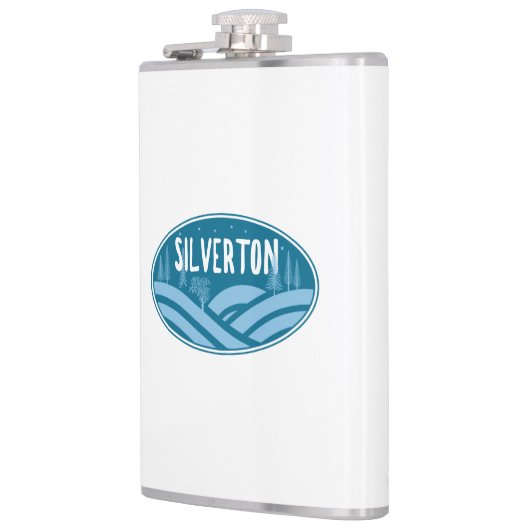 Silverton Colorado Außenbereich Flachmann (Links)