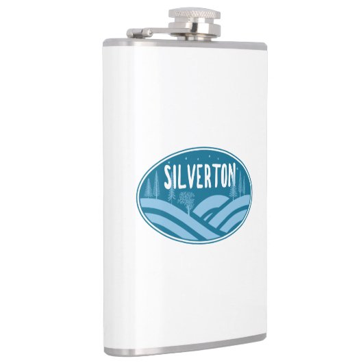 Silverton Colorado Außenbereich Flachmann (Rechts)