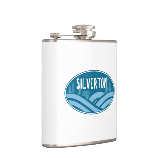 Silverton Colorado Außenbereich Flachmann (Rechts)