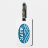 Silverton Colorado Außenbereich Gepäckanhänger (Rückseite vertikal)