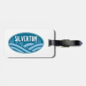 Silverton Colorado Außenbereich Gepäckanhänger (Rückseite horizontal)